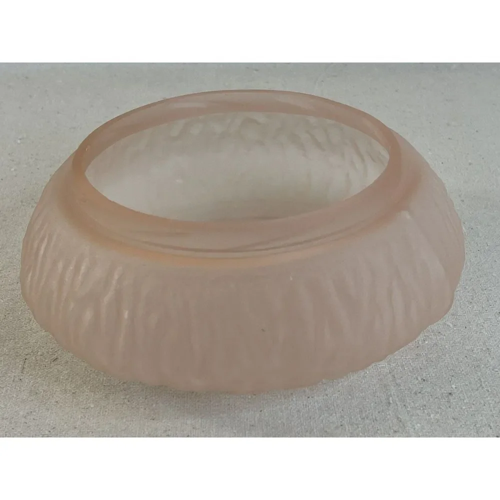Vintage‎ L.E. Smith Glass Pink Elephant Trinket Box or Powder Jar c.1935